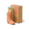 Paddywax Cowboy Boot Match Holder