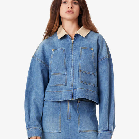 Habitual Utility Denim Jacket