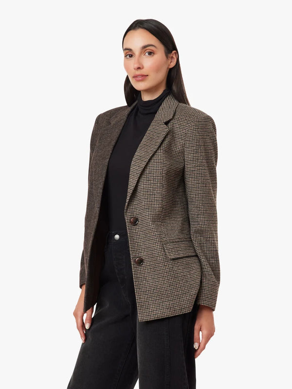 Habitual Mix Blazer Coat