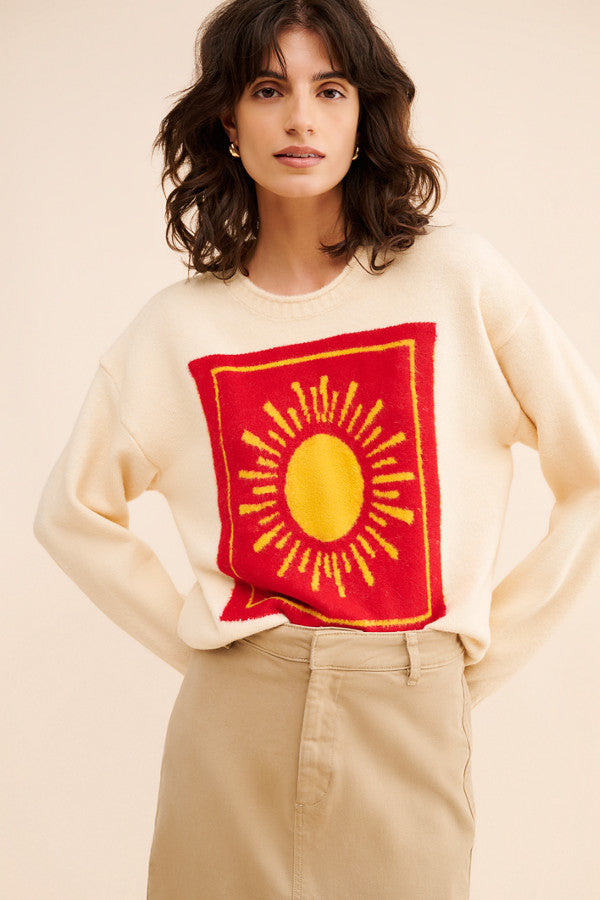 Flat White Sun Sweater