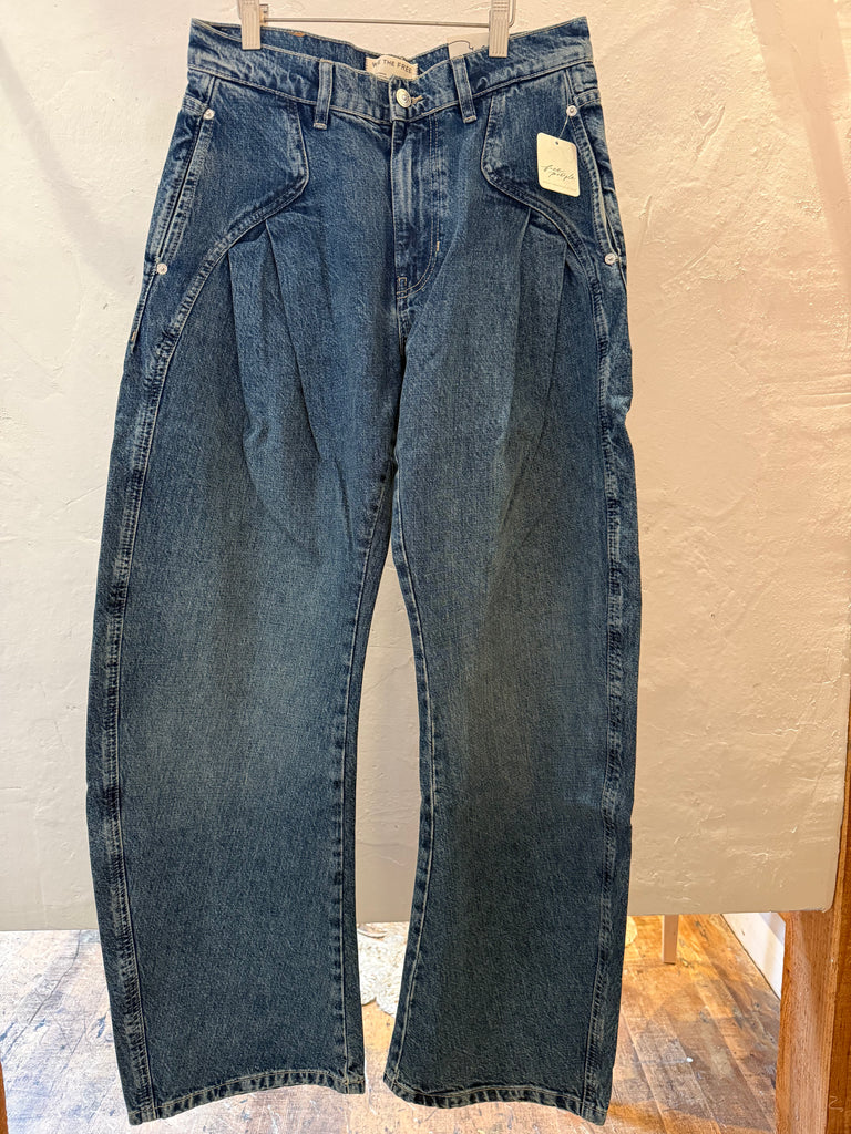 Free People Golden Hour Trouser Jeans