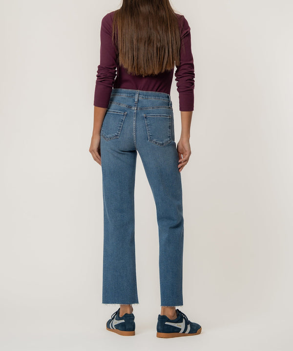 KUT Avery High Rise Fab Ab Straight Leg