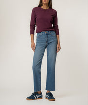 KUT Avery High Rise Fab Ab Straight Leg