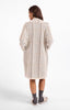 Sage Marceau Houndstooth Coat