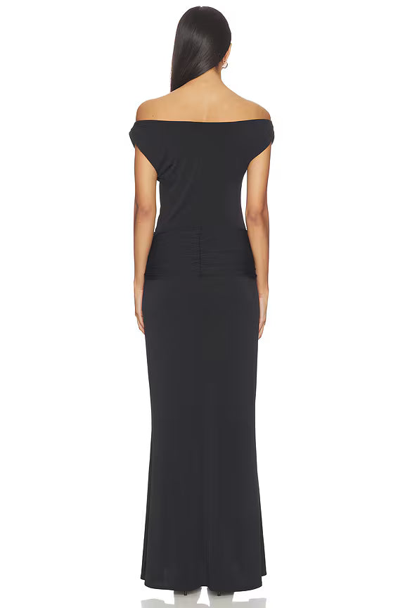 Mumu Winona Wrap Maxi Dress