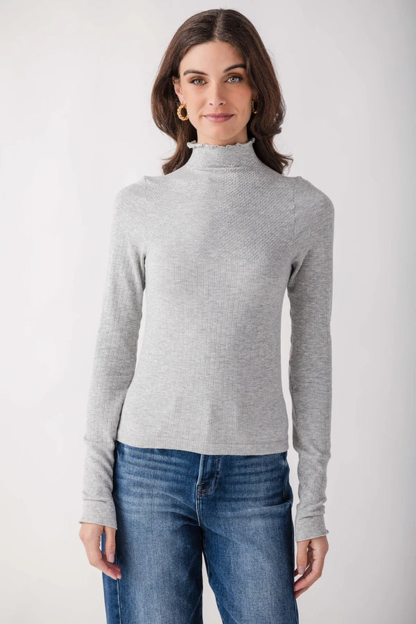 Free People So Soft Seamless Mock Neck