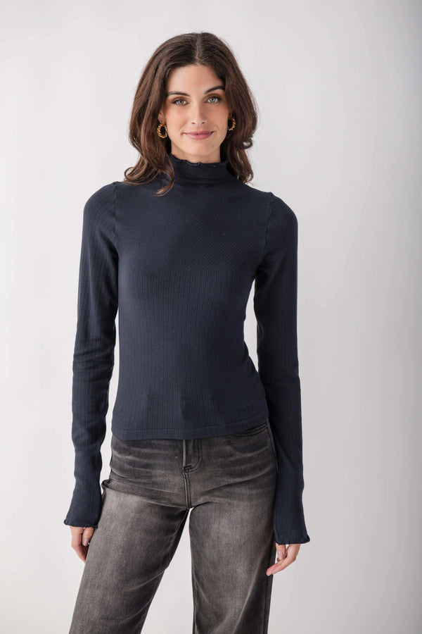 Free People So Soft Seamless Mock Neck