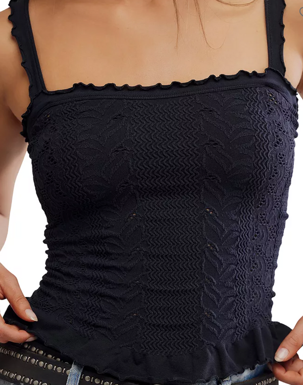 Free People So Soft Frill Tank