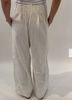 Free People Days End Linen Pull-On Pants