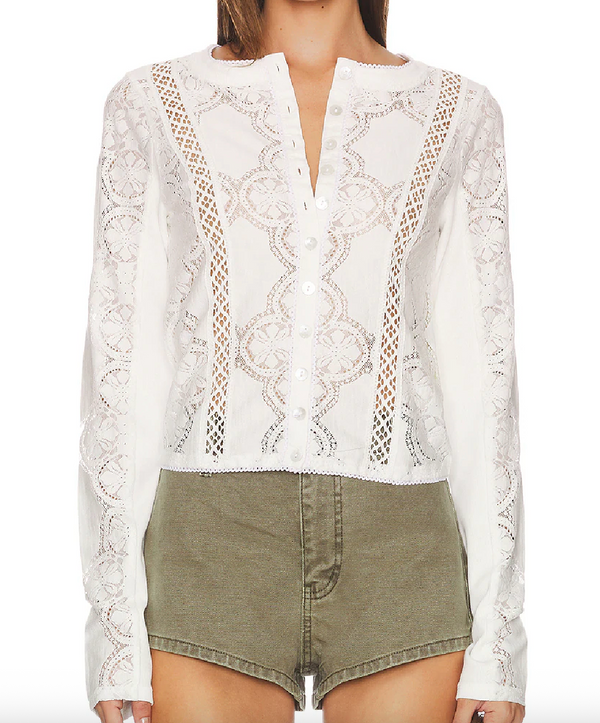 Free People Jae Knit Long Sleeve
