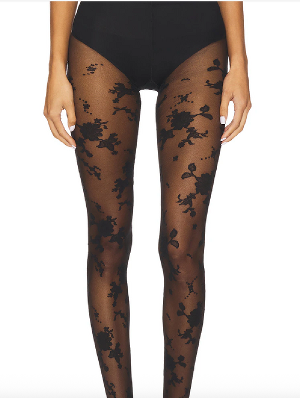 Free People Flocked Floral Tight