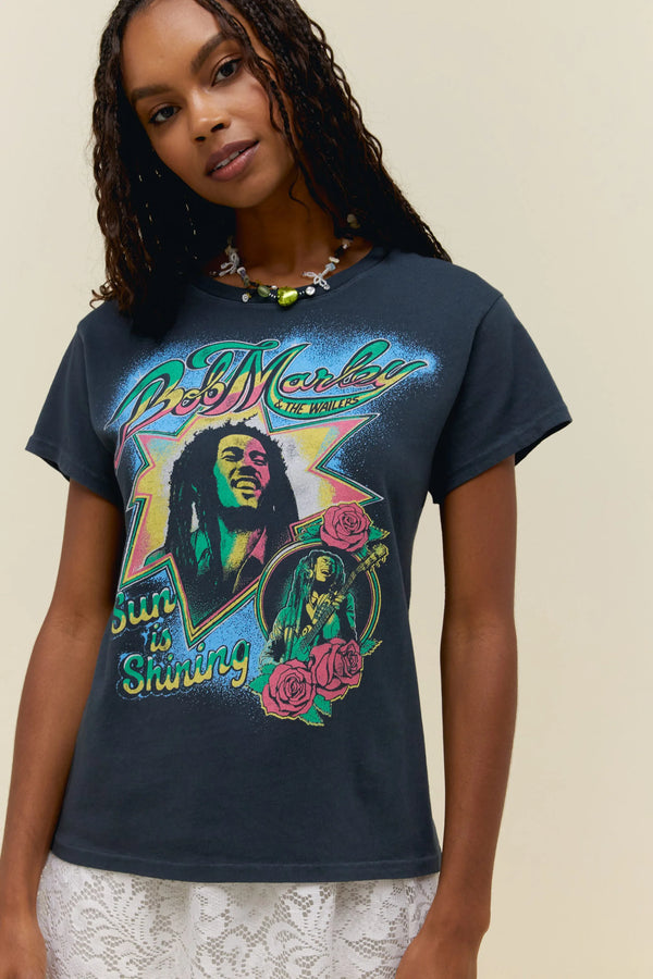 Daydreamer Bob Marley & The Wailers Sun is Shining Tour Tee