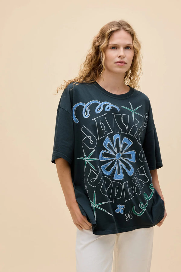 Daydreamer Janis Joplin 1969 Doodles Tee
