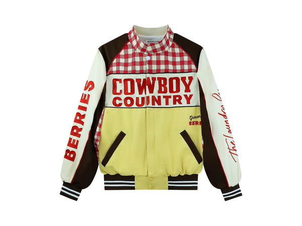 Laundry Room Cowboy Country Racing Jacket