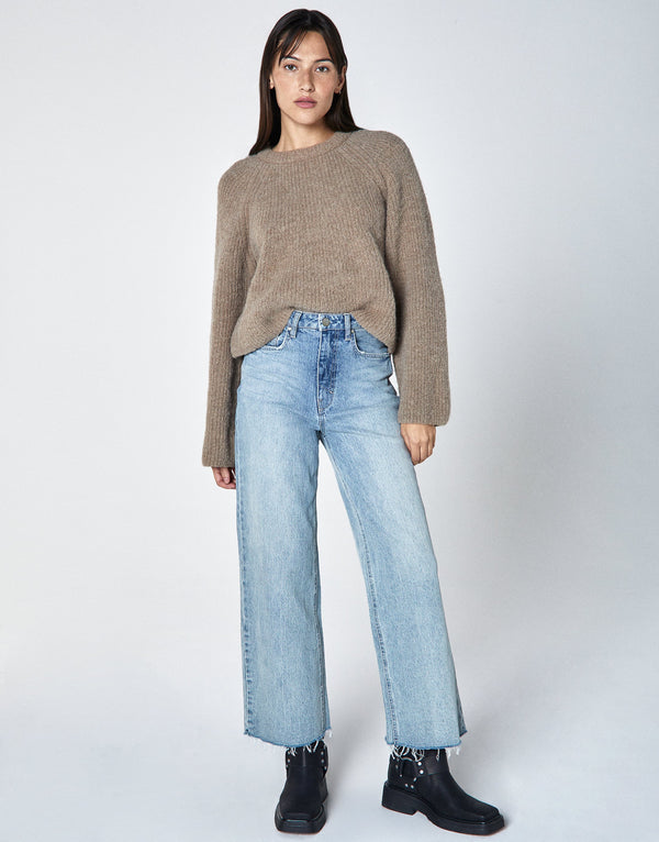 Unpublished Noemi Crop High Rise Wide Leg