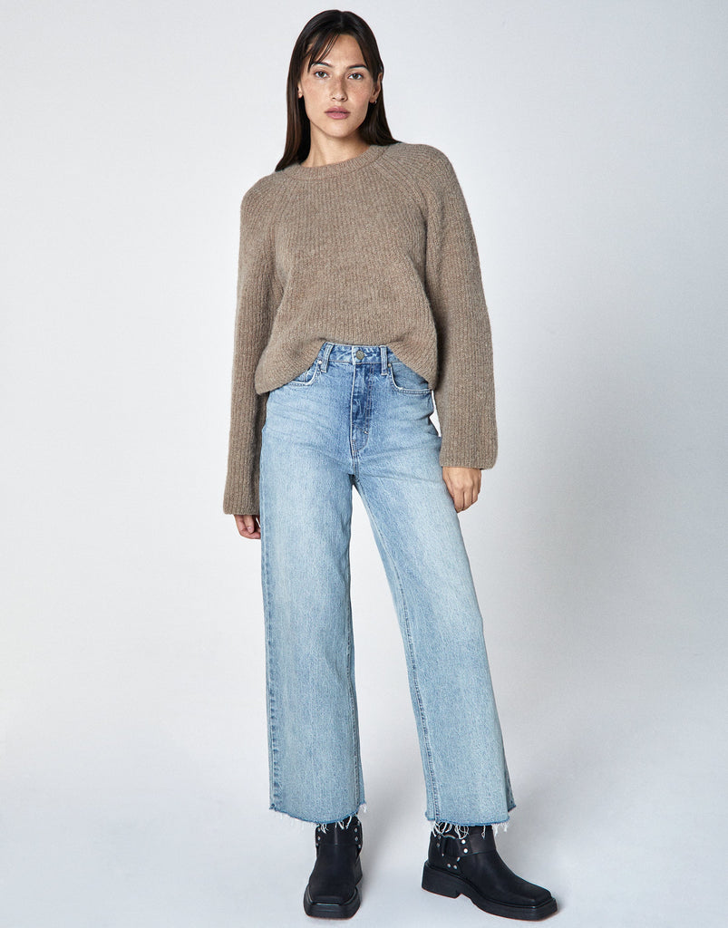 Unpublished Noemi Crop High Rise Wide Leg