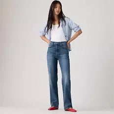 Levi's Ribcage Straight Leg Candiani Denim
