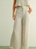 Miou Muse Jacquard Linen Pant