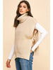 Pinch Side Tied Sweater Vest