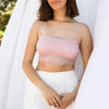 Wide Lace Bandeau Tube Top Bralette