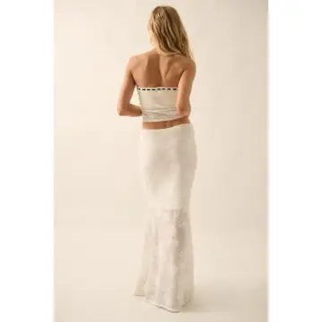 Promesa Crochet Lace Skirt