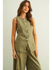 Miou Muse Linen Vest