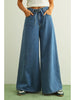 Miou Muse Denim Wide Leg Pant