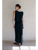 A.ren Hailey Linen Maxi Skirt