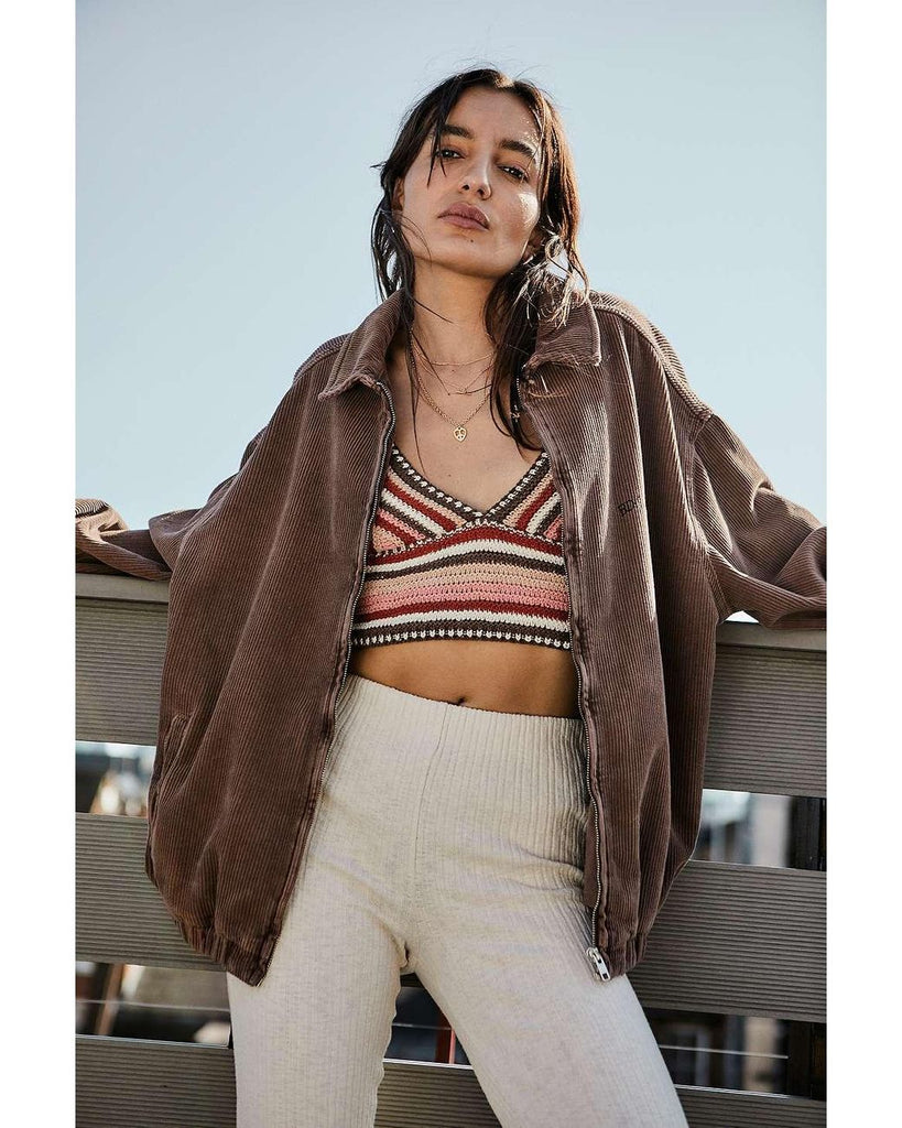 BDG Cord Harrington Jacket