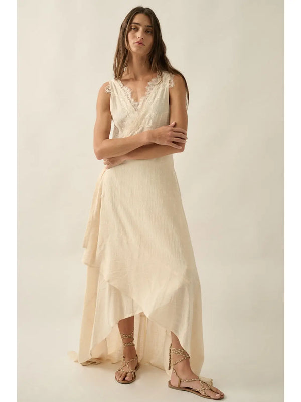 A.ren Christal Linen Maxi Timber Boutique A.ren Christal Linen Maxi Timber Boutique