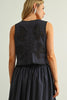 Miou Muse Embroided Tied Top