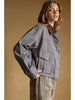 Miou Muse Collar Contrasted Utility Jacket