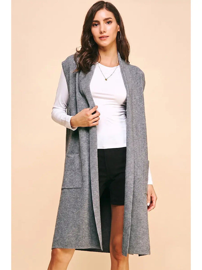 Pinch Jaycee Open Knitted Cardigan