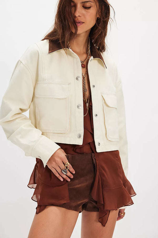 Free People Martha Workwear Jacket