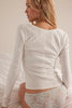 Free People End Game Pointelle Long Sleeve