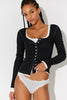 Free People End Game Pointelle Long Sleeve