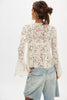 Free People Whispering Love Lace Top