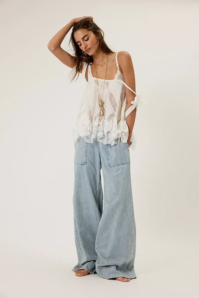 Free People Breezy Denim Pull On