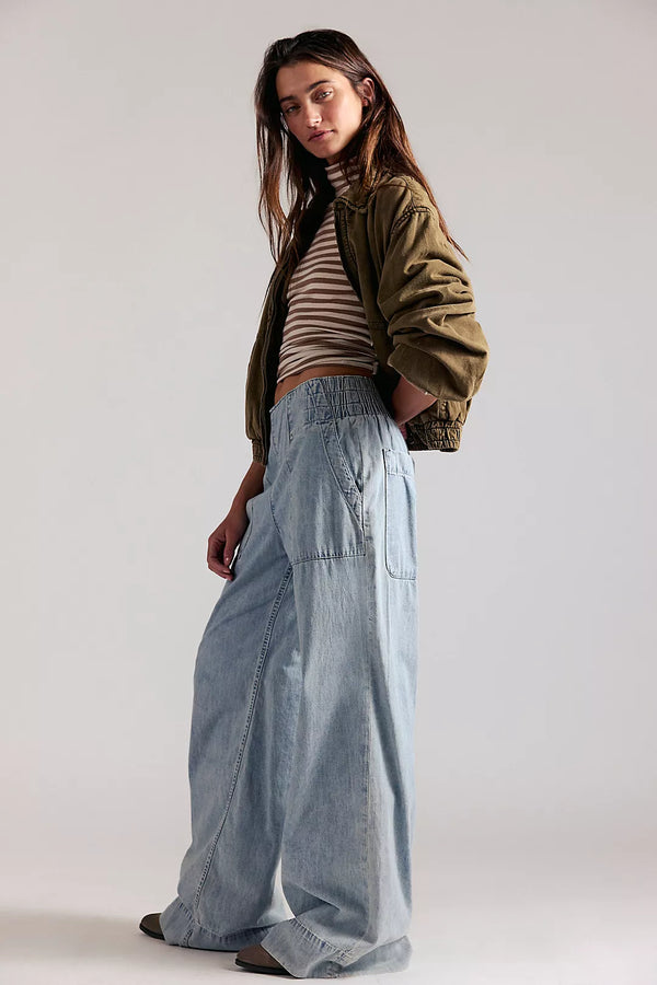 Free People Breezy Denim Pull On