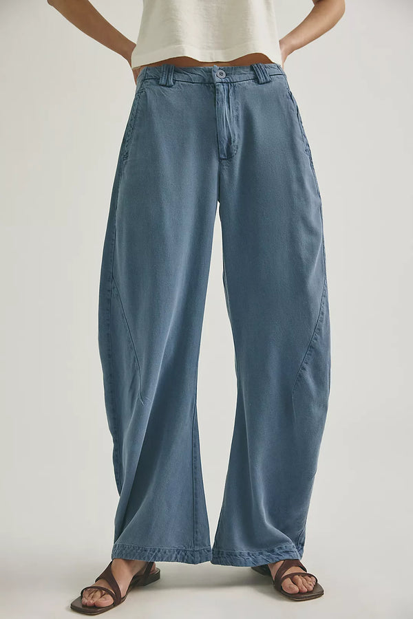 Free People Spotlight Washed Chino Trousers
