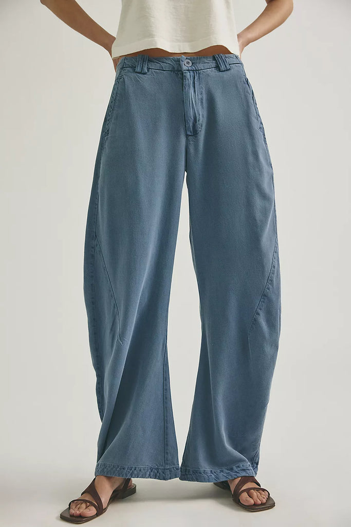 Free People Spotlight Washed Chino Trousers
