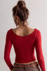 Free People That's A Wrap Layering Top