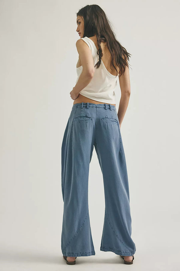 Free People Spotlight Washed Chino Trousers