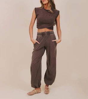 Free People Hot Shot Crossover Joggers