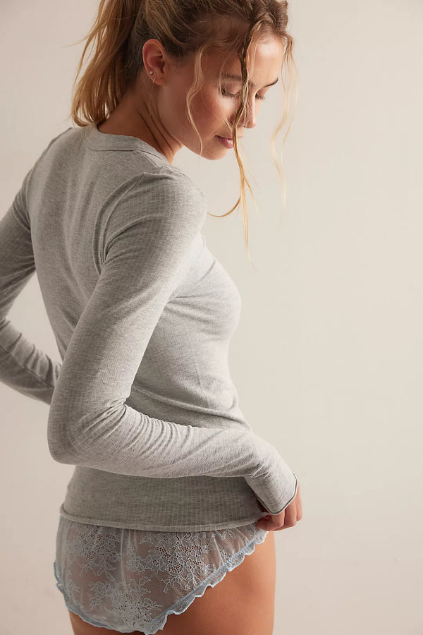 Free People So Soft Seamless Long Sleeve