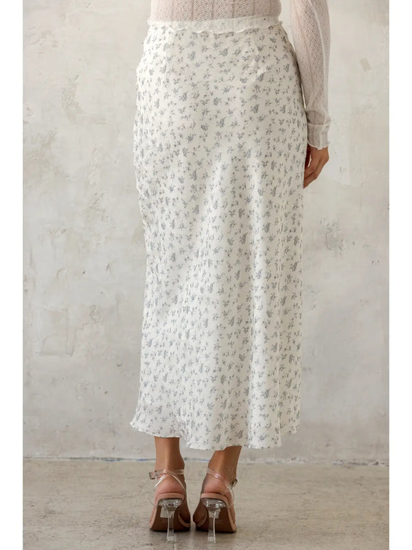 Storia Ditsy Floral Midi Skirt