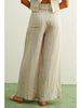 Miou Muse Jacquard Linen Pant