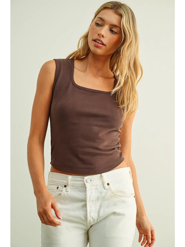 Miou Muse Square Neck Tank