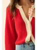 Promesa Ribbed Knit Cardigan