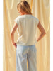 Miou Muse Cap Sleeve Top